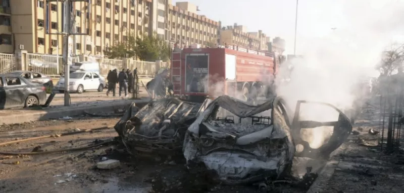 les autorités syriennes affirment que l’explosion a été provoquée par un missile sol-air tiré par les rebelles... (DR)