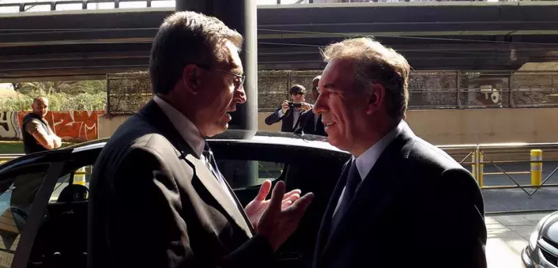 Marc Dufour avait encouragé François Bayrou à être « soi-même », le 30 mars dernier, à Montpellier, mais la rupture semble aujourd'hui consommée... (DR)