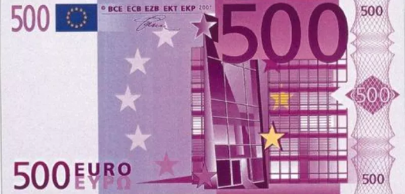 la coupure, qui s'est avérée être un vrai billet de 500 euros... (DR)