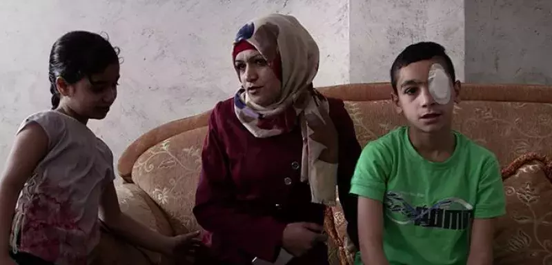 Des balles en caoutchouc tirées à bout portant par les forces israéliennes... (DR)