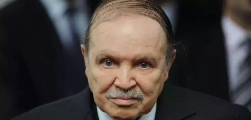 le président algérien a été hospitalisé lundi 13 décembre, selon la présidence... (DR)