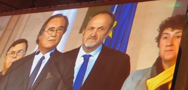 François Commeinhes a présenté ses vœux aux habitants de Thau Agglo au côté de ses 9 vice-présidents.