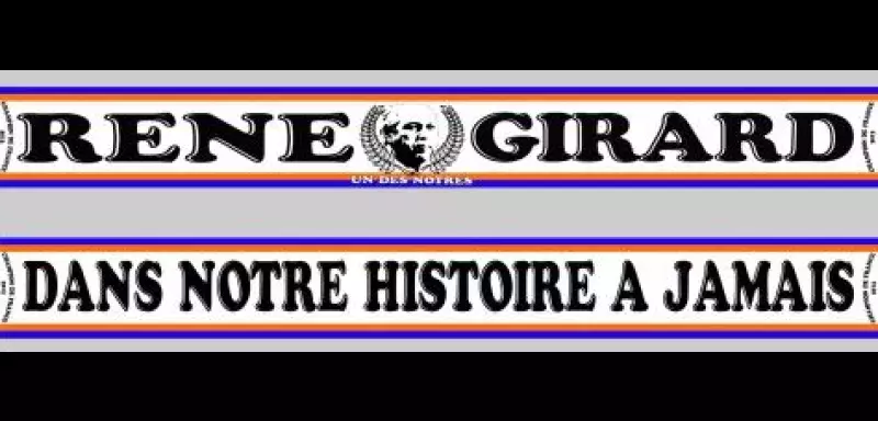 Cette écharpe pour René Girard est déjà un collector. Elle le sera encore plus quand le mouvement Ultra n'existera peut-être plus, à force de répression contre le supportérisme...