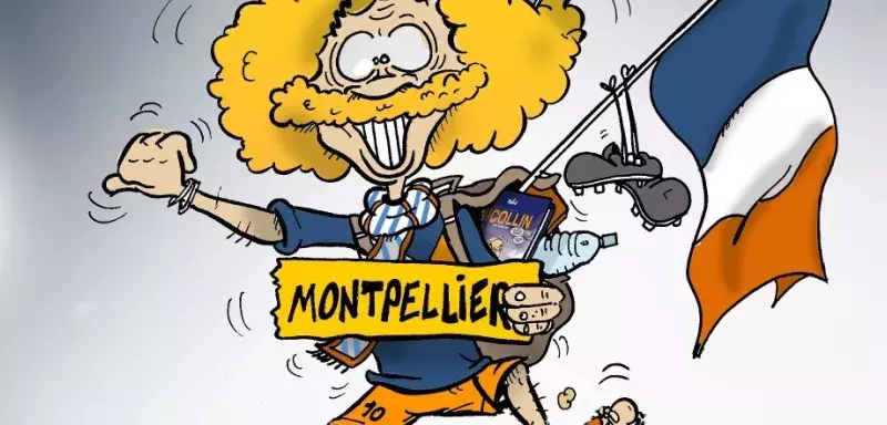 Les « Exilés du 34 », ici croqués par le dessinateur montpelliérain Dadou, ne seront pas de la partie, samedi soir à Nancy, en soutien à Casti. (DR)