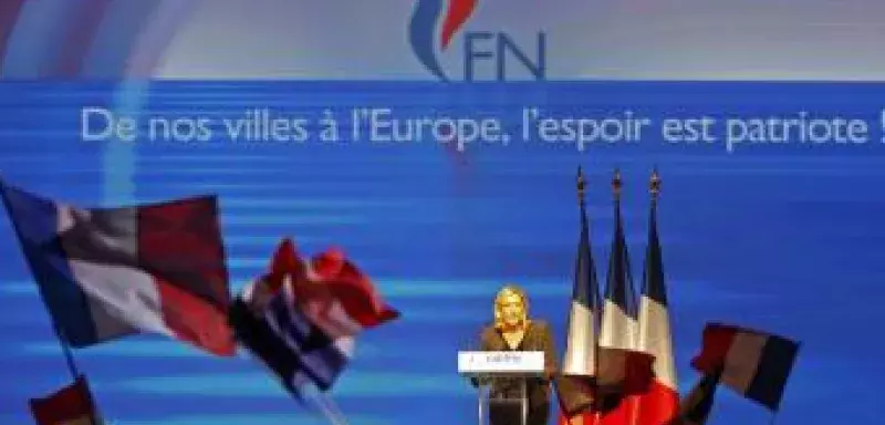 Marine Le Pen a eu ses quarts d’heure de vedette. Il y en a même qui l’ont vu voler... (DR)