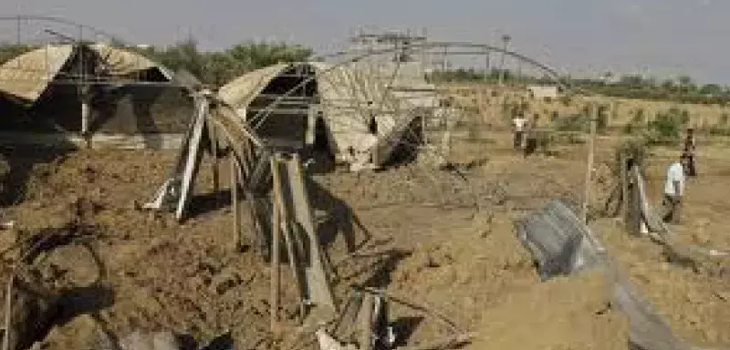 Une fillette de quatre ans et un homme ont été blessés au cours de ces raids.