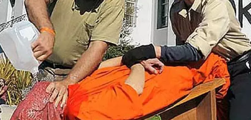 simulation de noyade, privation de sommeil et autres pratiques barbares… (DR)