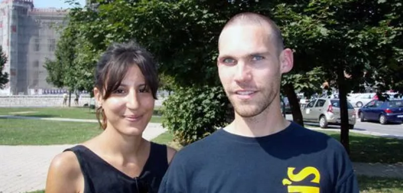 Yasmine Mahdhaoui et Pierre Adrien Brazzini
