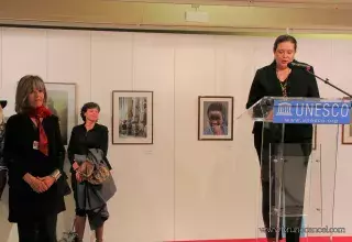 "Violences à l'égard des femmes : une promesse est une promesse" est initiée par la directrice Irina Bokova et la déleguée permanente du Maroc, Zohour Alaoui"Violences à l'égard des femmes : une promesse est une promesse" est initiée par la directrice Irina Bokova et la déleguée permanente du Maroc, Zohour Alaoui