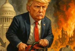 Les 100 jours de Donald Trump :  la greffe du National-populiste sur un capitalisme débridé