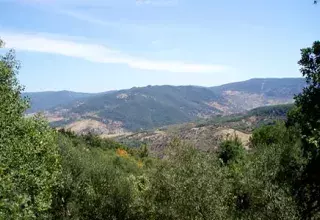 la montagne Chaâmbi, à la frontière centre-ouest avec l'Algérie... (DR)