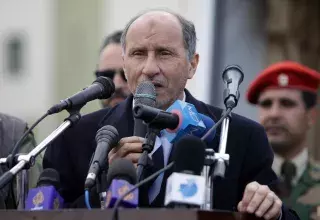 Le président du Conseil national de transition libyen. (Xinhua)