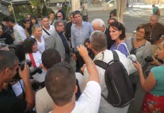 Stéphane Taponier est arrivé dans un grand calme et une grande pudeur,  au mili