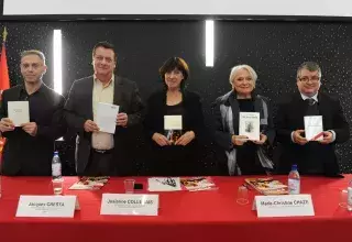 Les organisateurs du Prix Méditerranée ont présenté vendredi les livres en lice pour cette nouvelle édition. (© Région Languedoc-Roussillon)