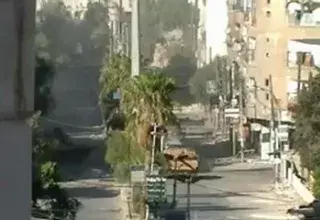 La ville de Daraya à feu et à sang... (DR) 