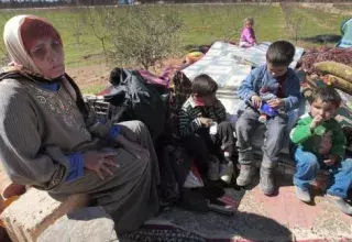 Les réfugiés sont en majorité des femmes et des enfants (DR)