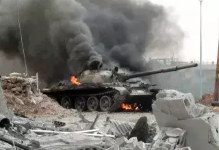 les groupes islamistes armés sur le point d'être délogés de la ville d'Alep... (DR)