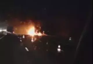 Jusqu'à 10 kms de bouchons ont été comptabilisés, la situation est revenue à la normale. (© Geoffrey Galas/Facebook)